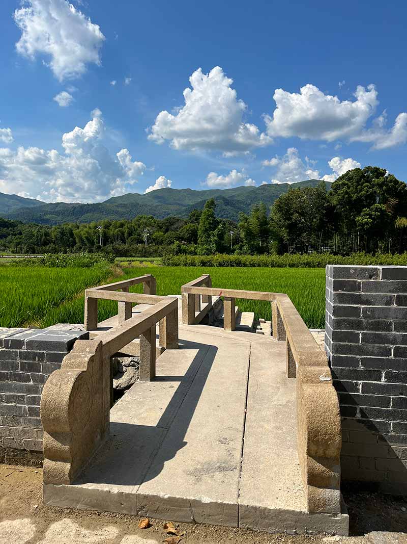 渭南花岗岩仿古石材景区使用案例