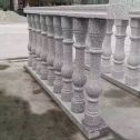 渭南 芝麻白圆形光面花瓶柱，栏杆
