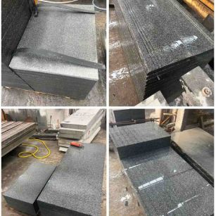 渭南 芝麻黑地铺石材