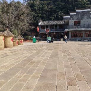 渭南仿古石铺装效果