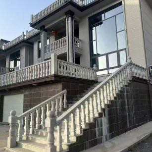 渭南 芝麻白别墅阳台栏杆，楼梯栏杆