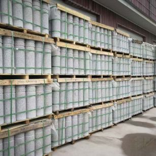 渭南 芝麻白挡车柱、阻车桩、隔离柱