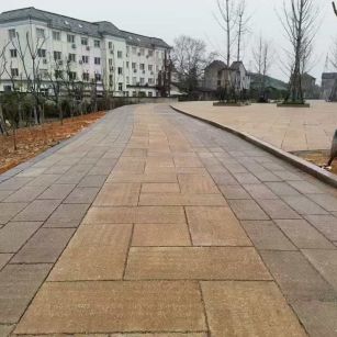 渭南仿古石铺装效果
