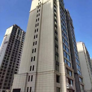 渭南黄金麻高端小区，外墙干挂