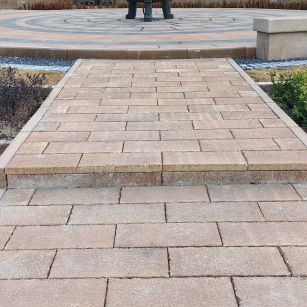 渭南仿古石铺装效果