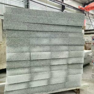 渭南 芝麻白10公分300*600广场地铺，A料定制，尺寸标准，厚薄均匀