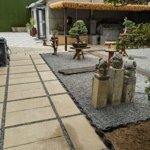 渭南仿古石铺装效果