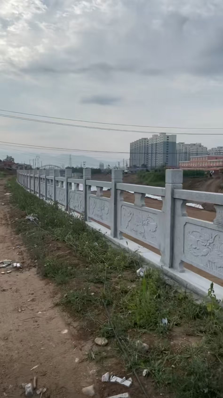 渭南 石材河道栏杆