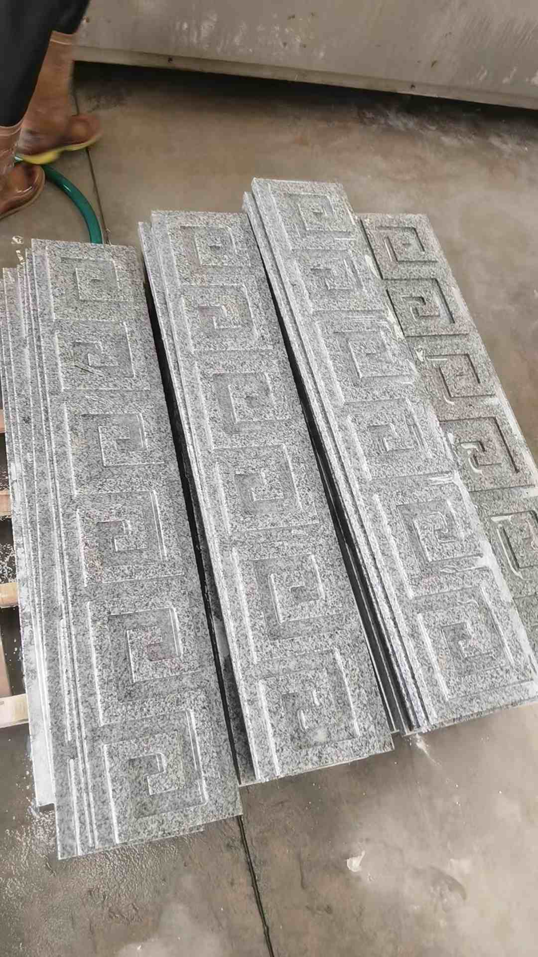 渭南 别墅回纹线条，雕刻