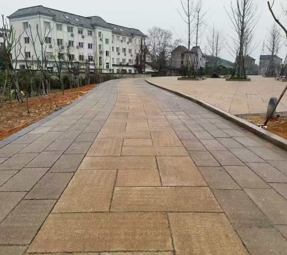 渭南仿古石铺装效果