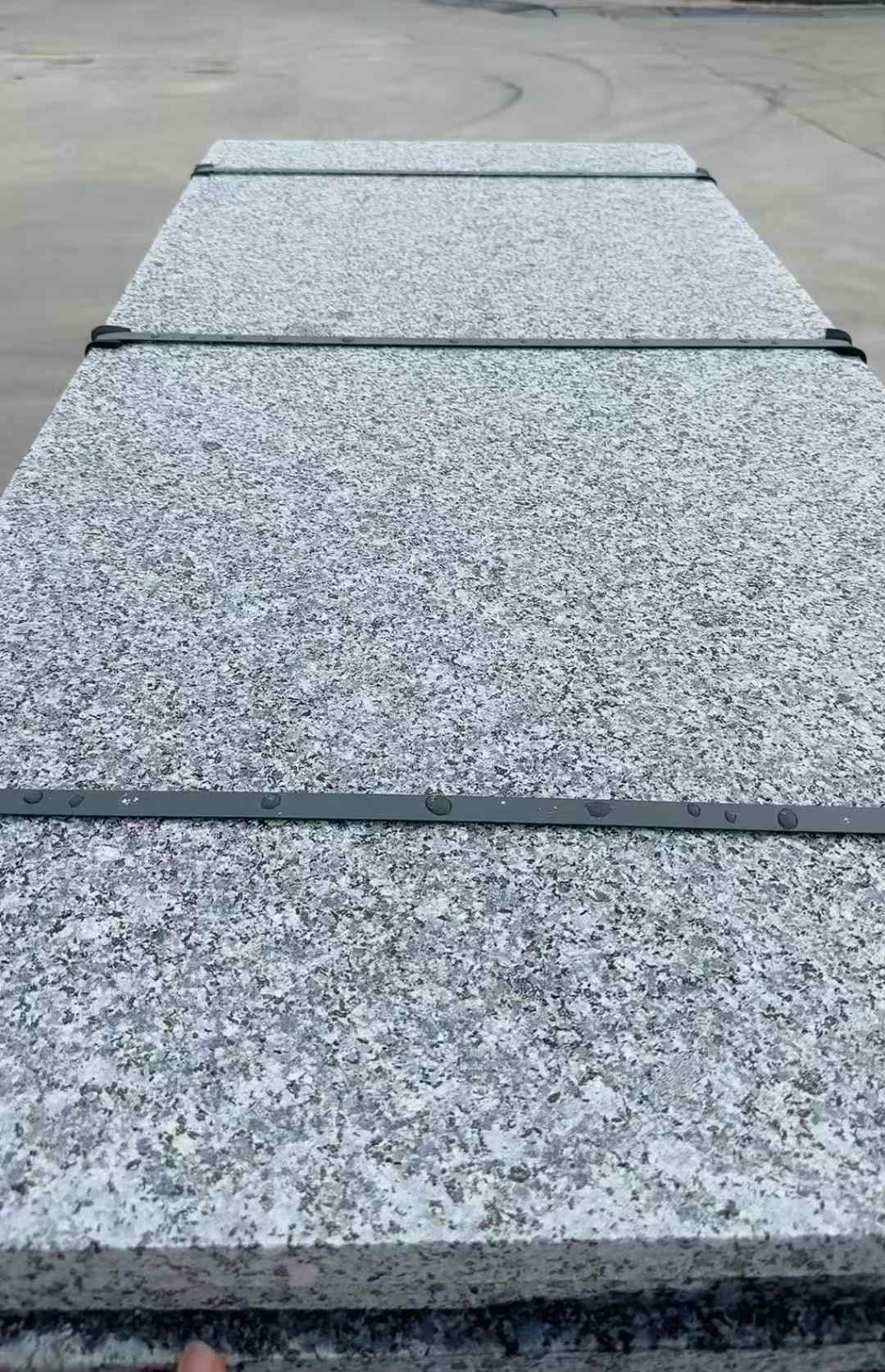 渭南 芝麻黑火烧面毛板，条板，半成品