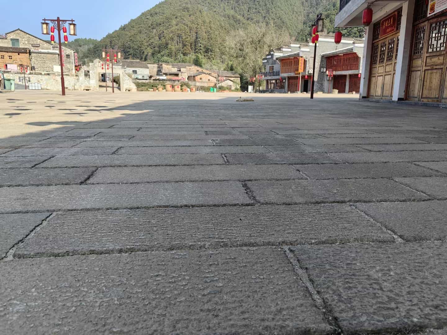 渭南仿古石铺装效果