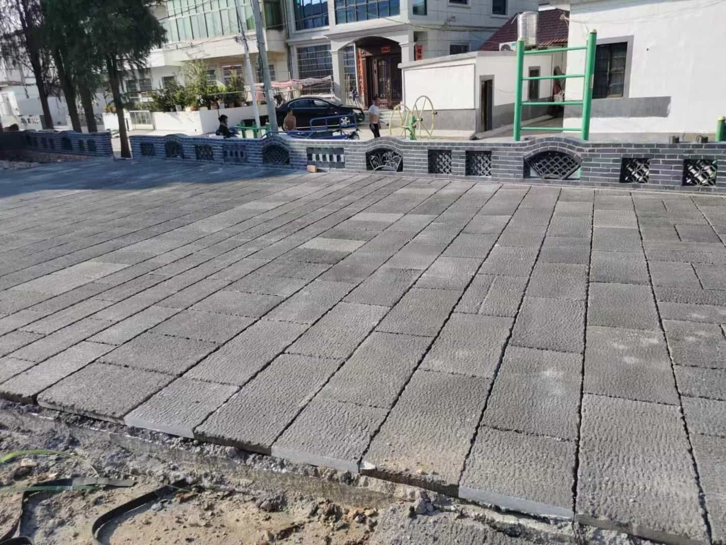 渭南仿古石铺装效果