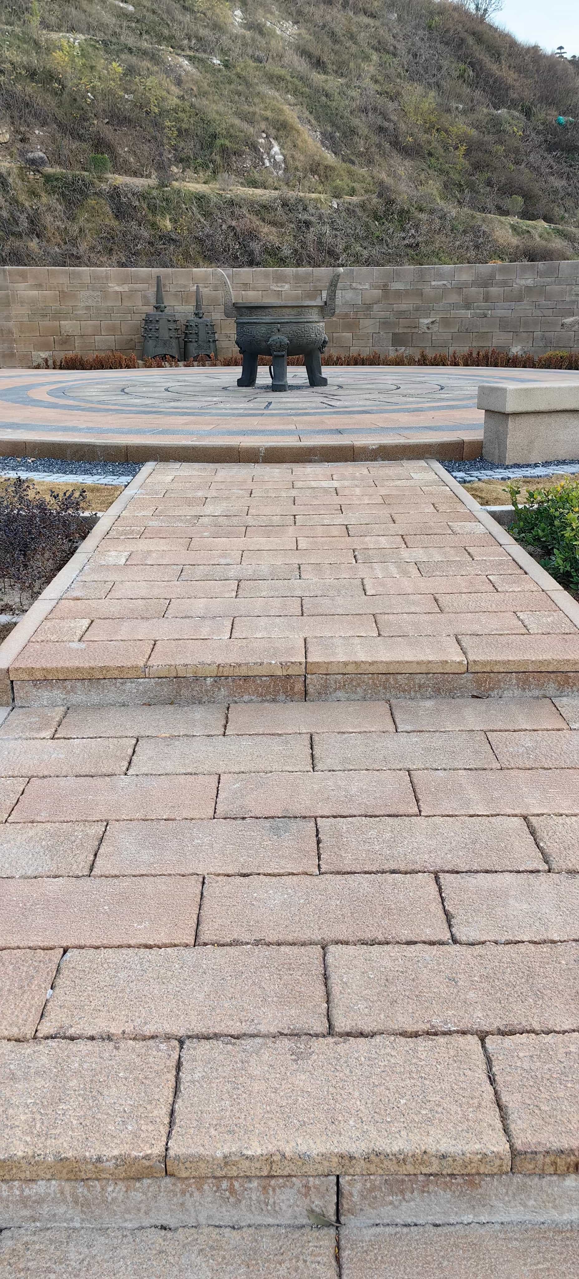 渭南仿古石铺装效果