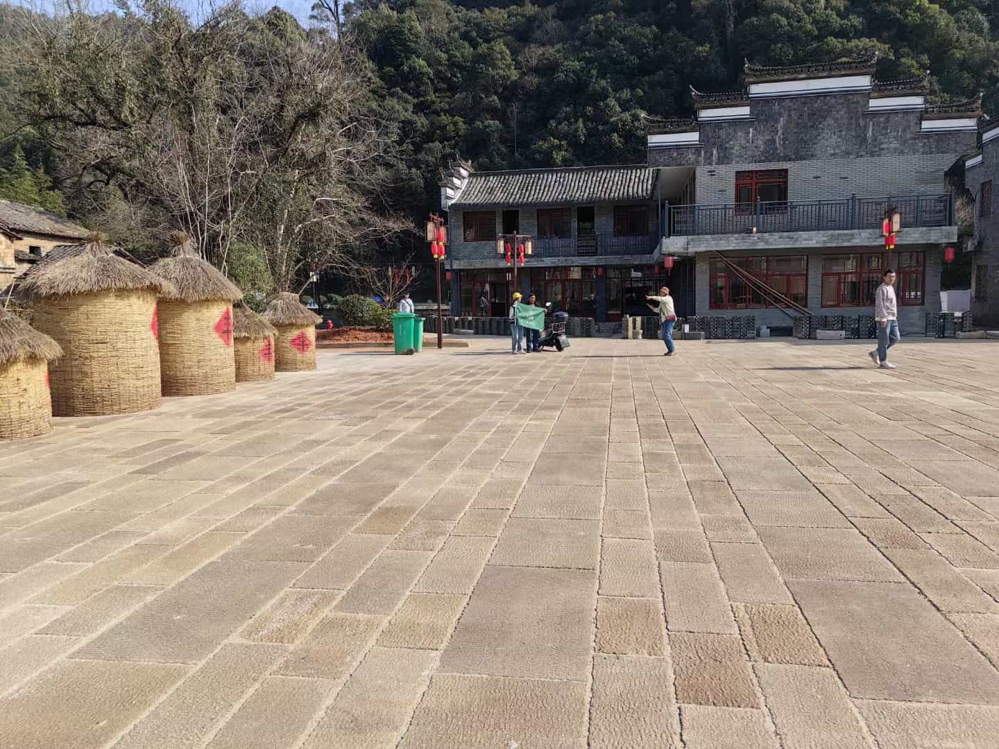 渭南仿古石铺装效果
