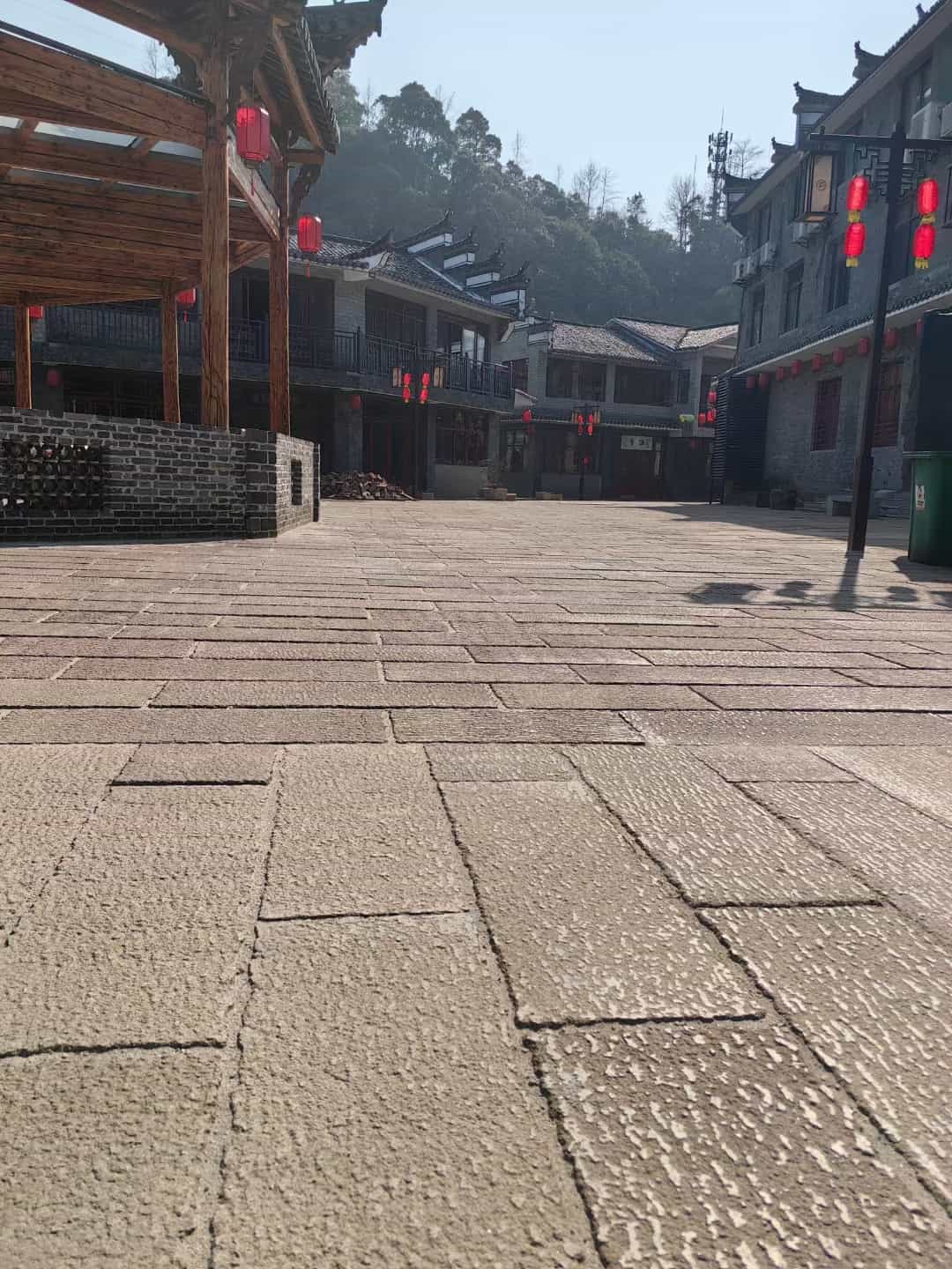 渭南仿古石铺装效果