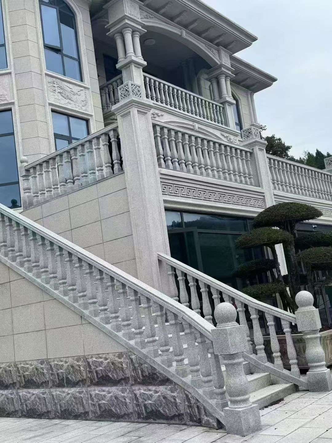 渭南 芝麻白别墅，栏杆