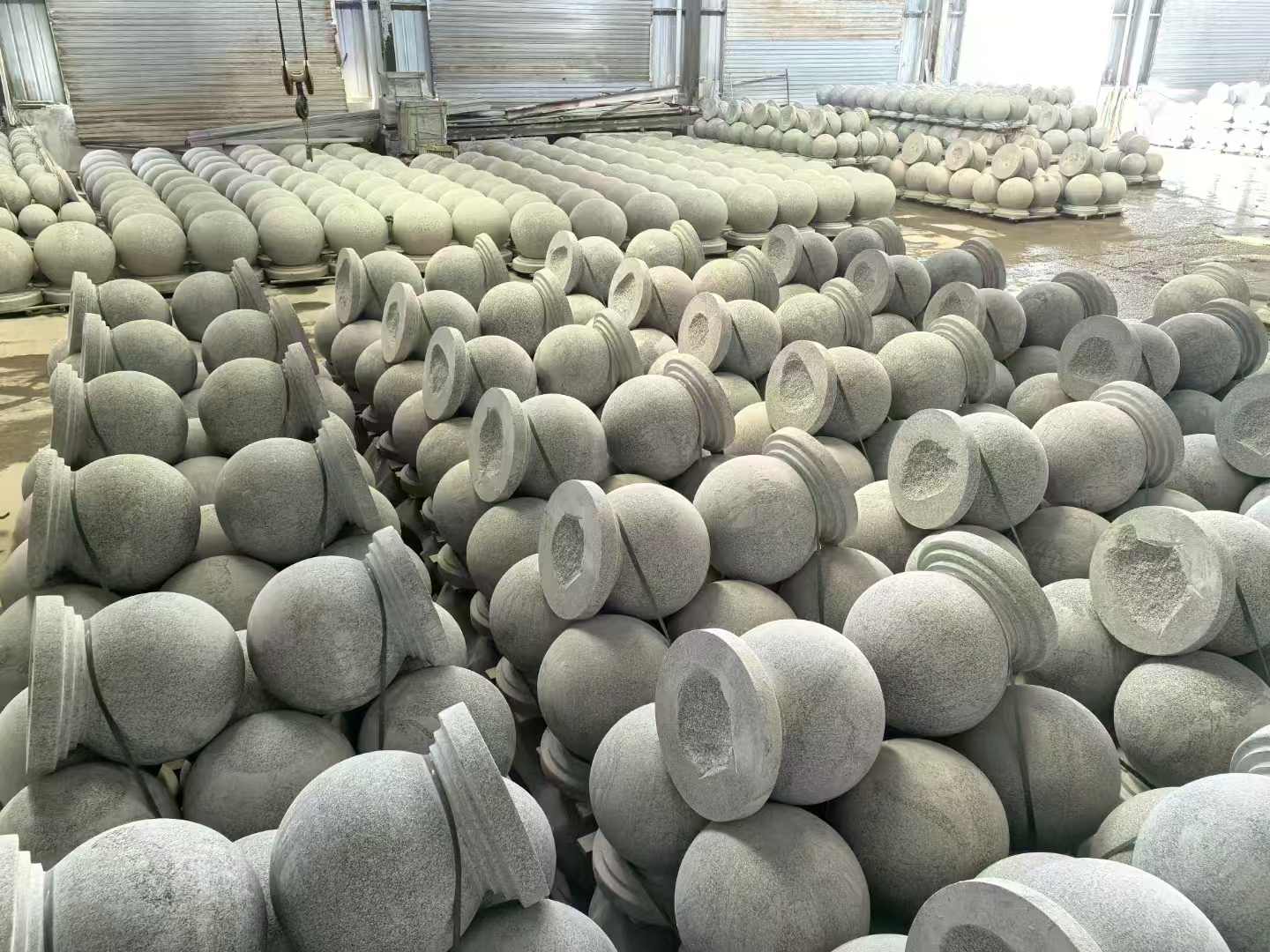 渭南石材挡车球