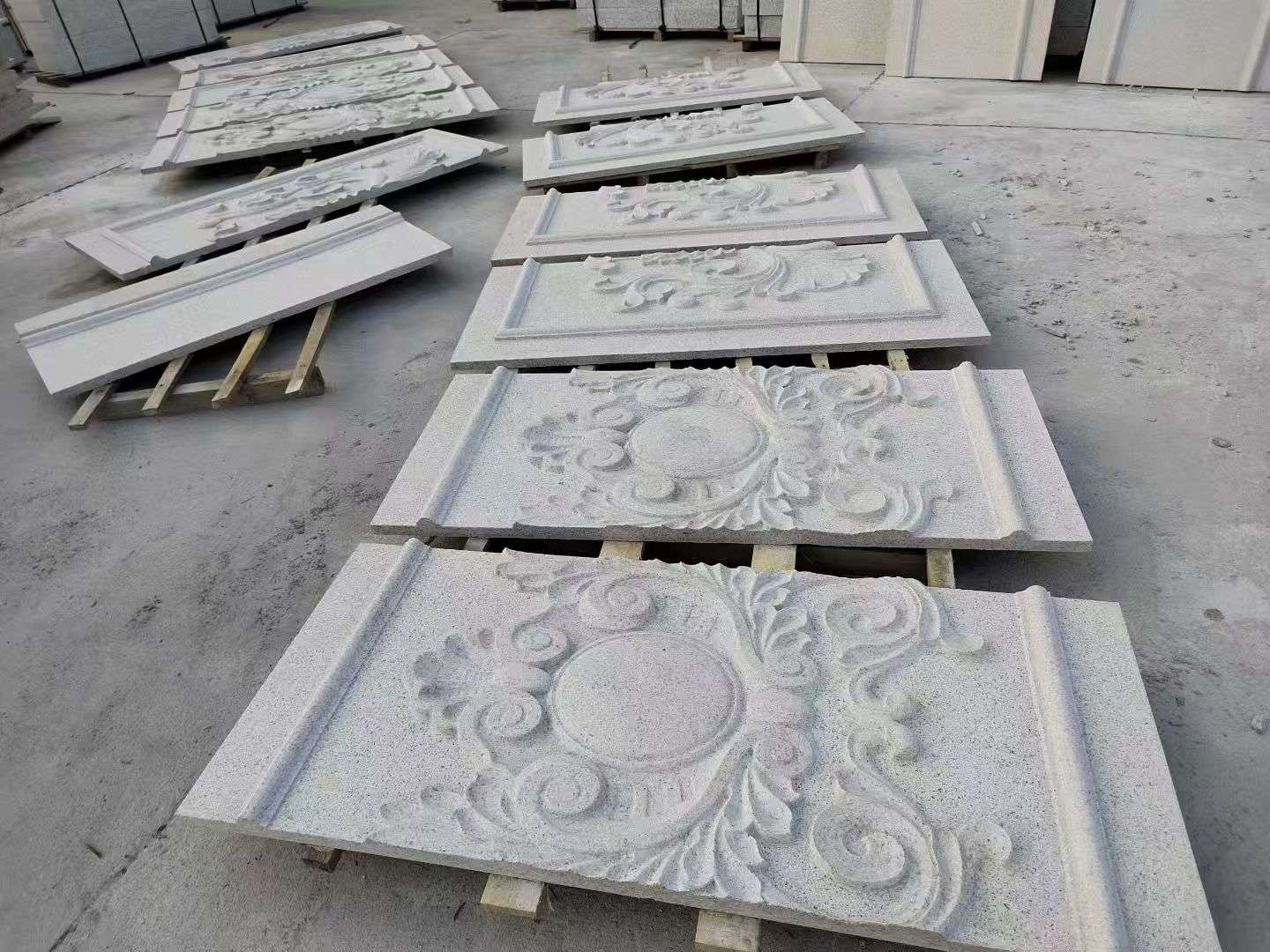 渭南 芝麻白干挂雕花板